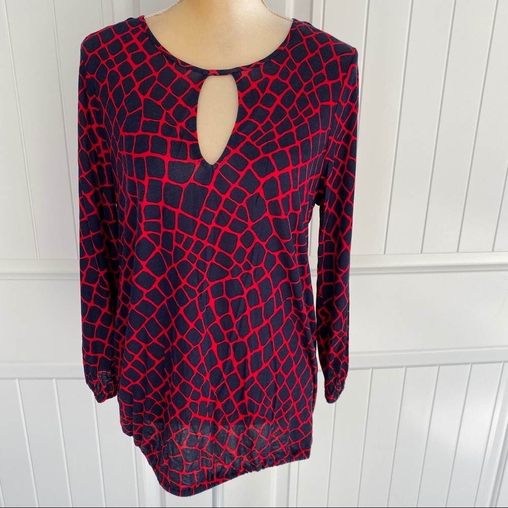 Michael Kors animal print top size Medium